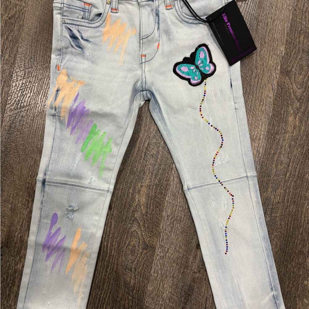 NWT 2PC Kids Elite Premium Denim - Picture 2 of 8